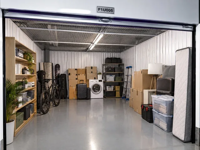 150 sq ft storage unit