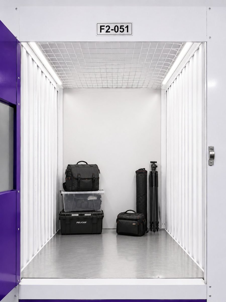 10 sq ft storage unit at PurpleBox Dubai
