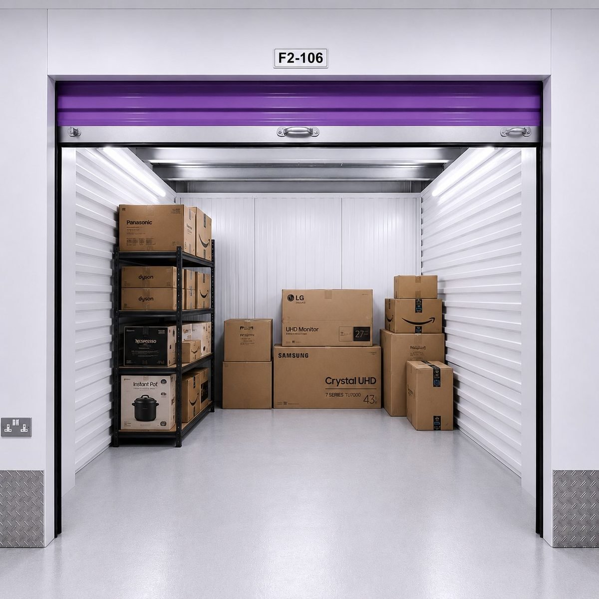 35 sq ft storage unit at PurpleBox Dubai
